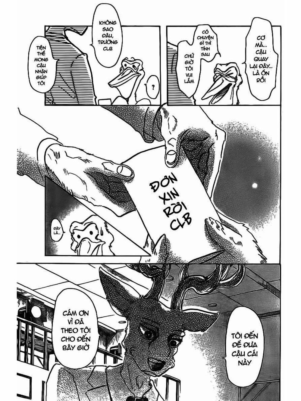 Truyện Tranh Bởi Vì Chúng Ta Đều Là Những Ngôi Sao - Beastars trang 10