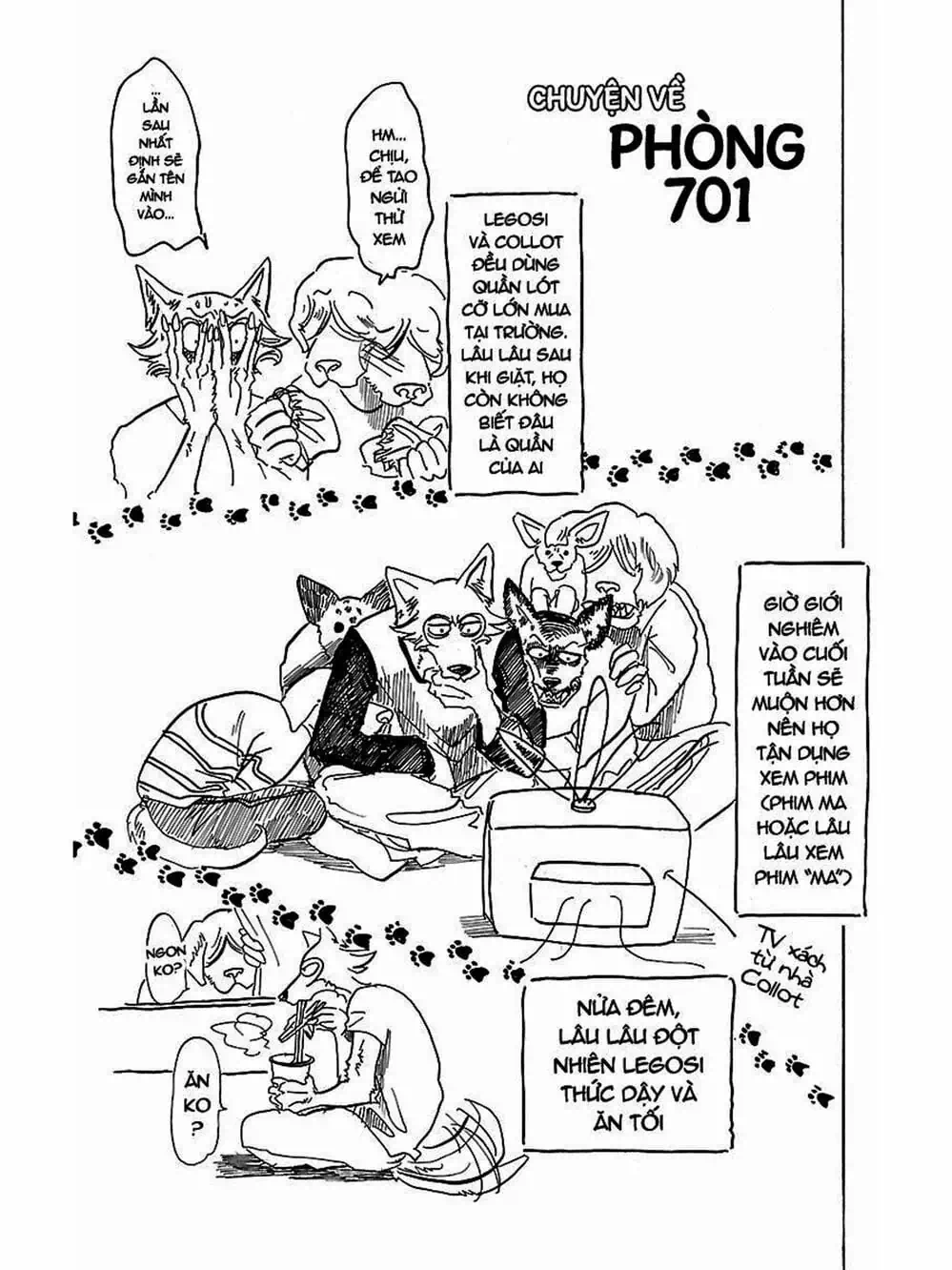 Truyện Tranh Bởi Vì Chúng Ta Đều Là Những Ngôi Sao - Beastars trang 10