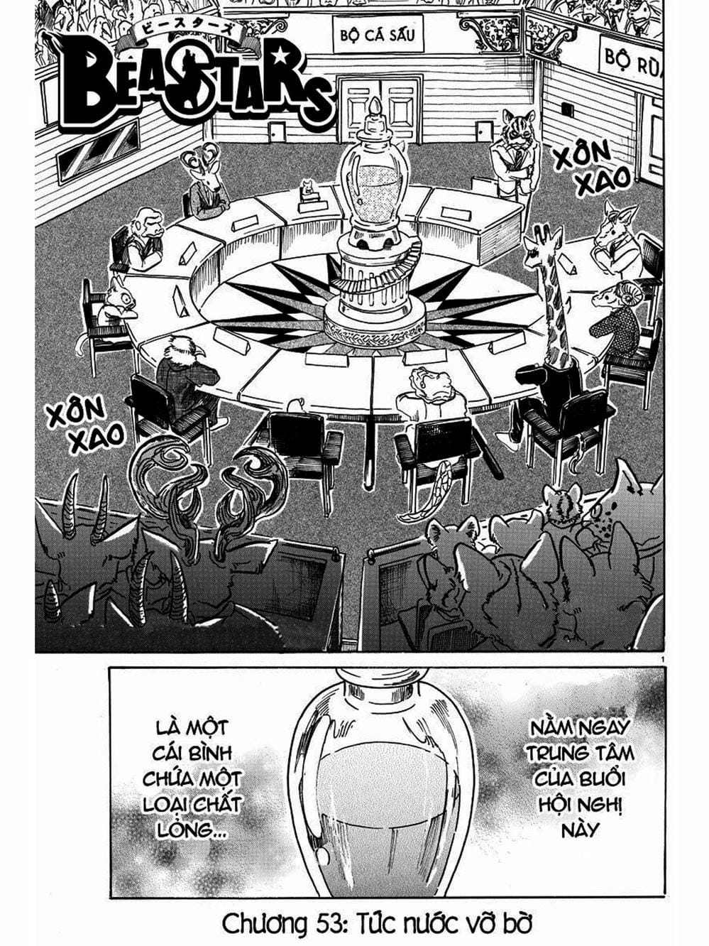 Truyện Tranh Bởi Vì Chúng Ta Đều Là Những Ngôi Sao - Beastars trang 10