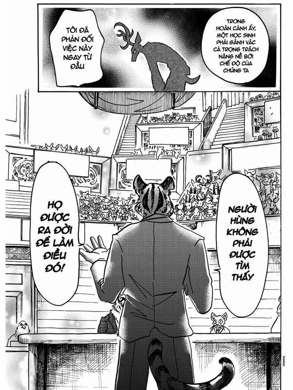 Truyện Tranh Bởi Vì Chúng Ta Đều Là Những Ngôi Sao - Beastars trang 10