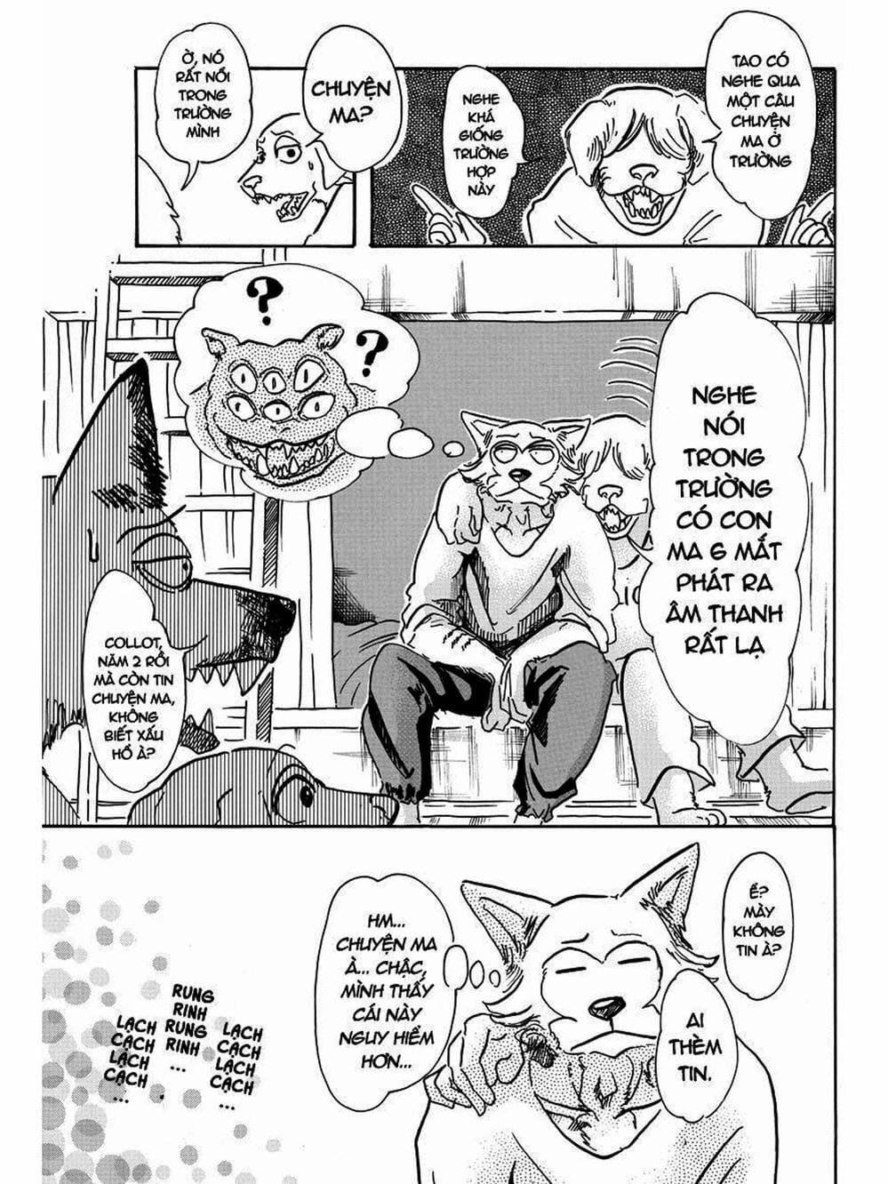 Truyện Tranh Bởi Vì Chúng Ta Đều Là Những Ngôi Sao - Beastars trang 10
