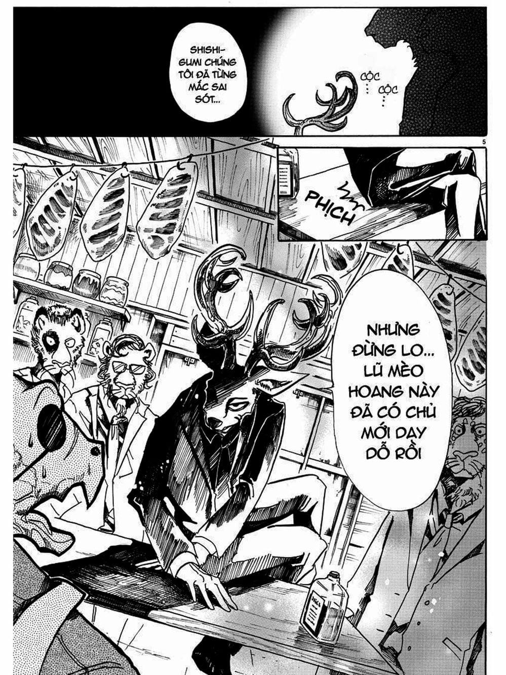 Truyện Tranh Bởi Vì Chúng Ta Đều Là Những Ngôi Sao - Beastars trang 10