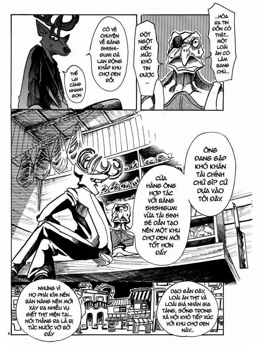 Truyện Tranh Bởi Vì Chúng Ta Đều Là Những Ngôi Sao - Beastars trang 10