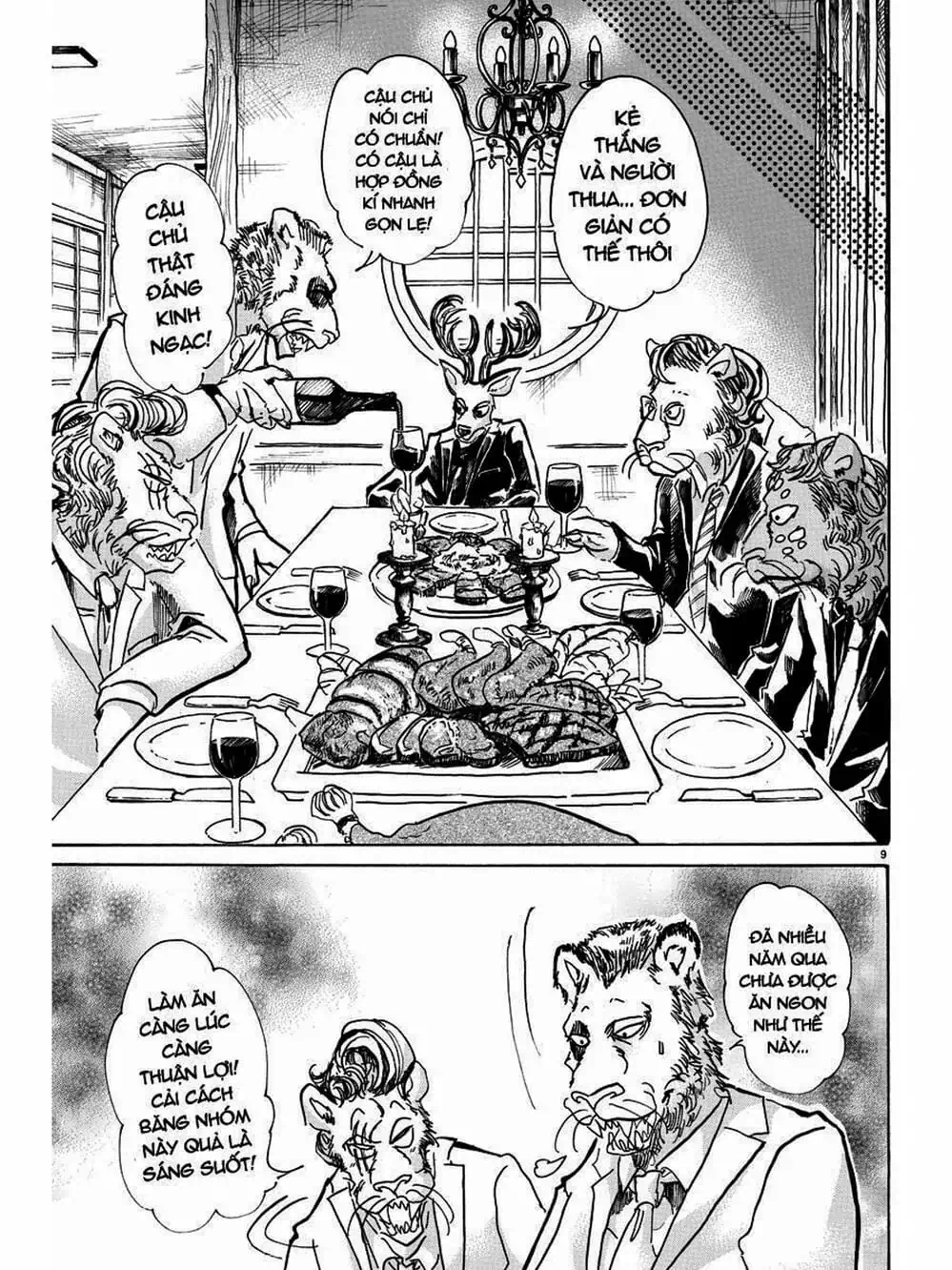 Truyện Tranh Bởi Vì Chúng Ta Đều Là Những Ngôi Sao - Beastars trang 10