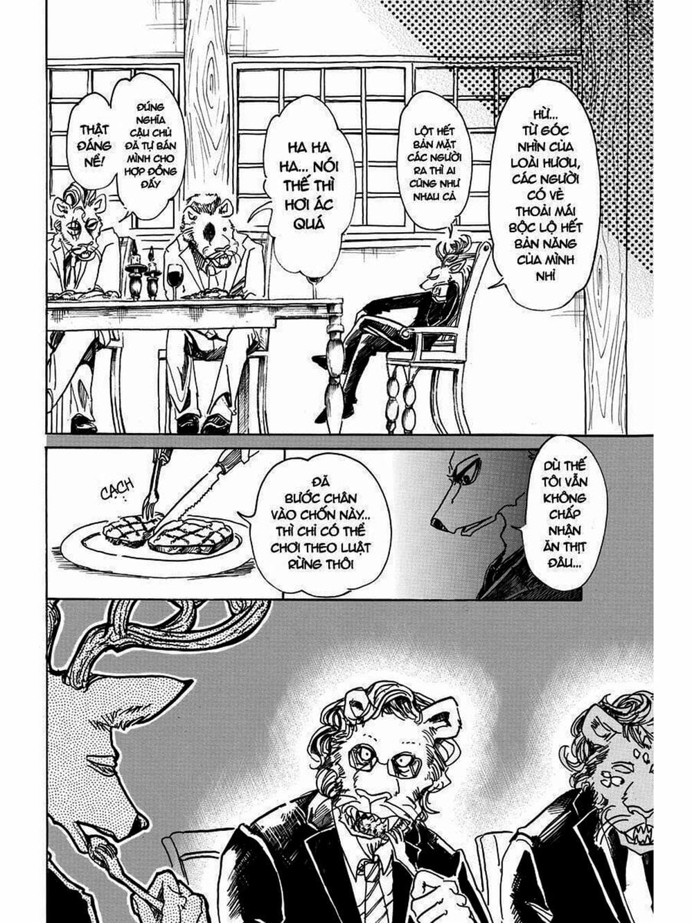Truyện Tranh Bởi Vì Chúng Ta Đều Là Những Ngôi Sao - Beastars trang 10