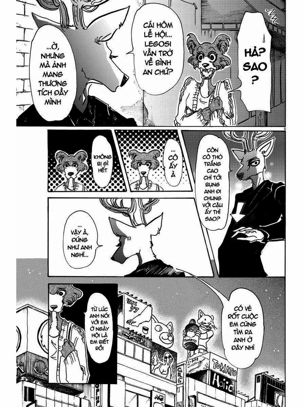 Truyện Tranh Bởi Vì Chúng Ta Đều Là Những Ngôi Sao - Beastars trang 10