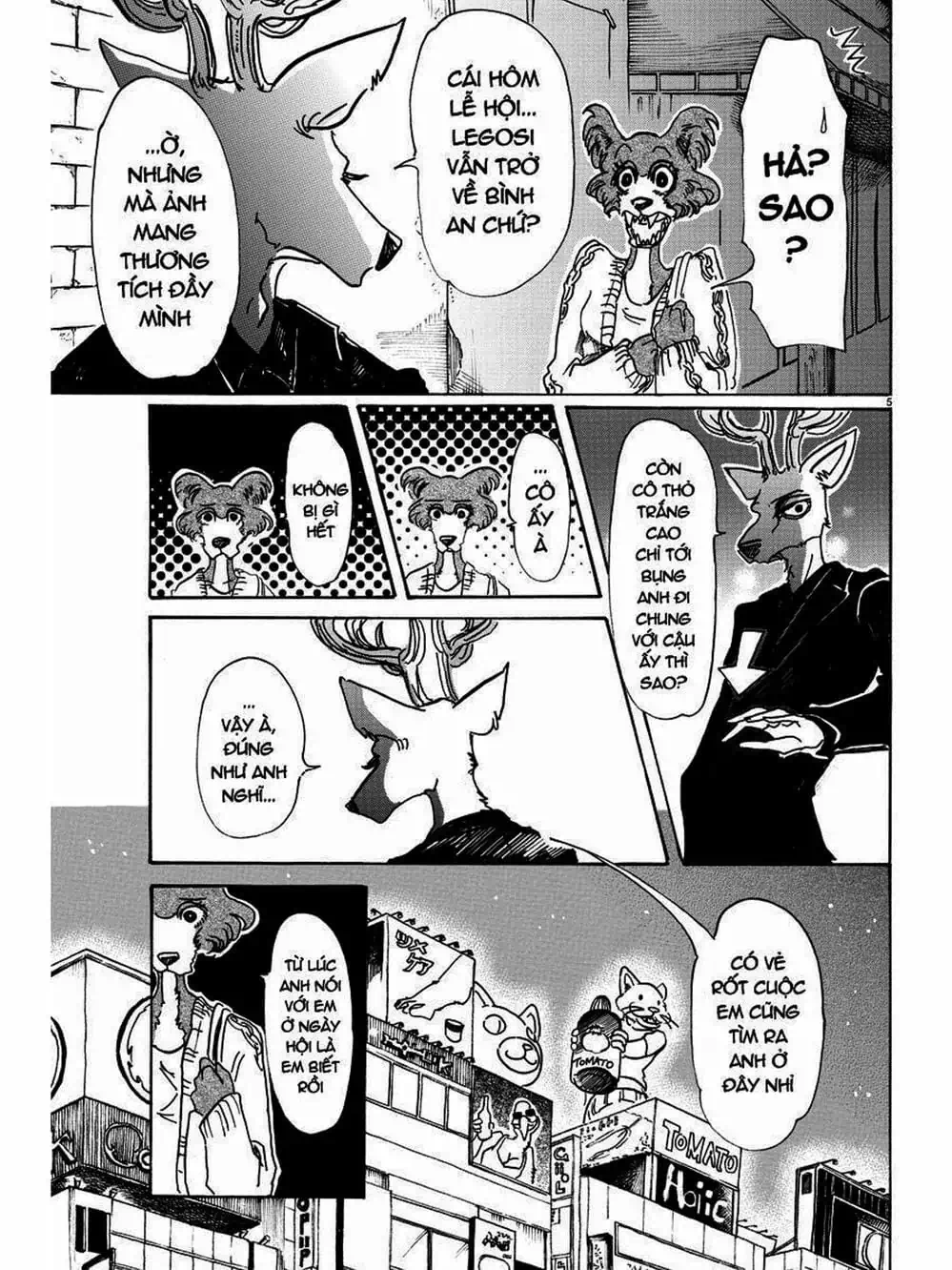 Truyện Tranh Bởi Vì Chúng Ta Đều Là Những Ngôi Sao - Beastars trang 10