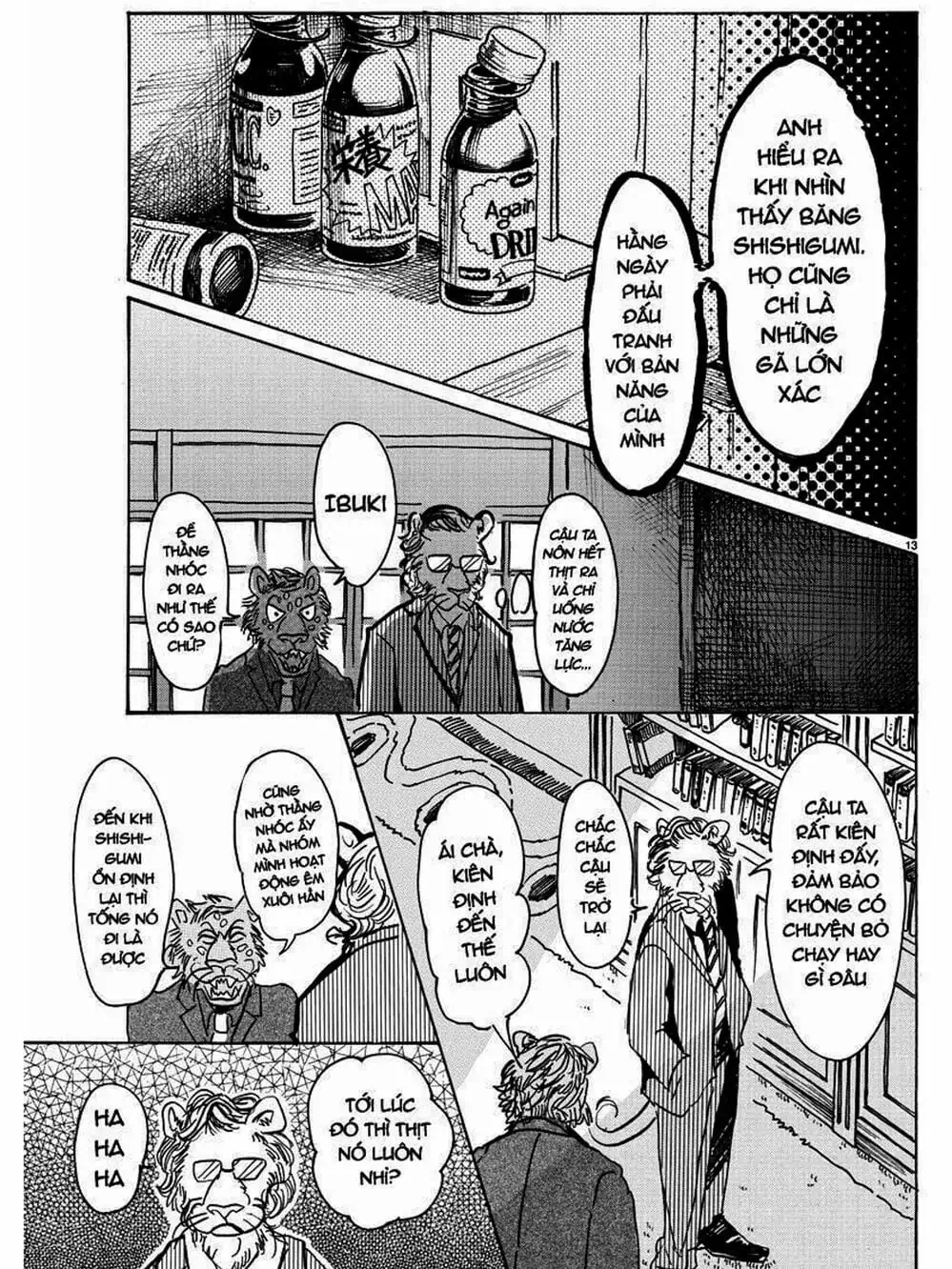 Truyện Tranh Bởi Vì Chúng Ta Đều Là Những Ngôi Sao - Beastars trang 10