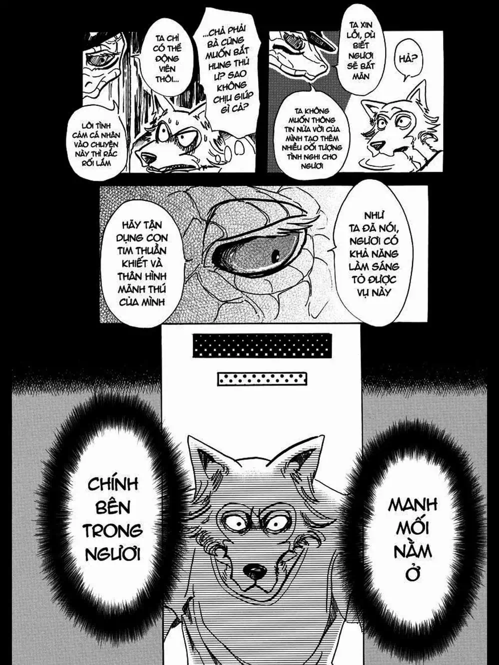 Truyện Tranh Bởi Vì Chúng Ta Đều Là Những Ngôi Sao - Beastars trang 10