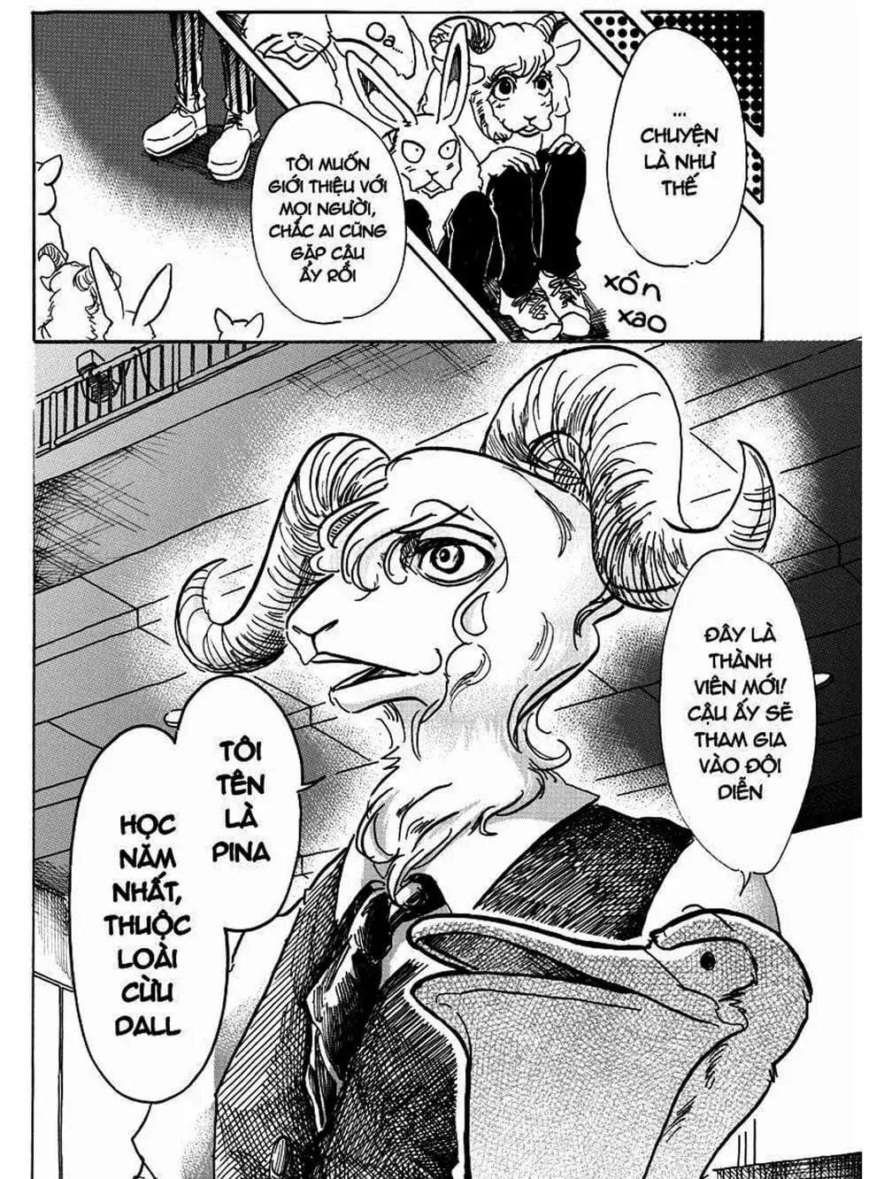 Truyện Tranh Bởi Vì Chúng Ta Đều Là Những Ngôi Sao - Beastars trang 10