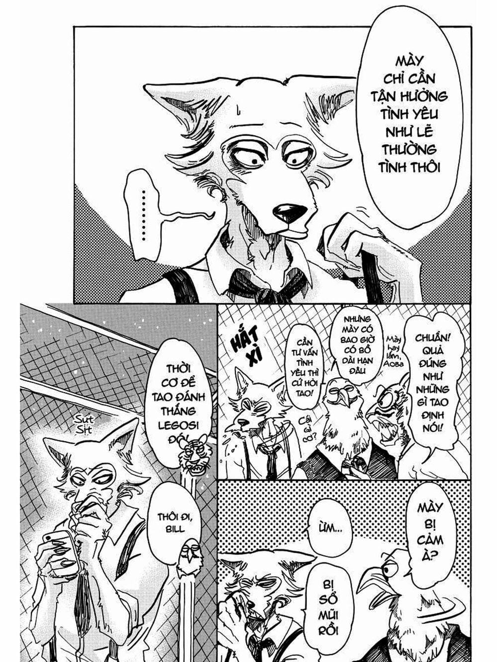 Truyện Tranh Bởi Vì Chúng Ta Đều Là Những Ngôi Sao - Beastars trang 10