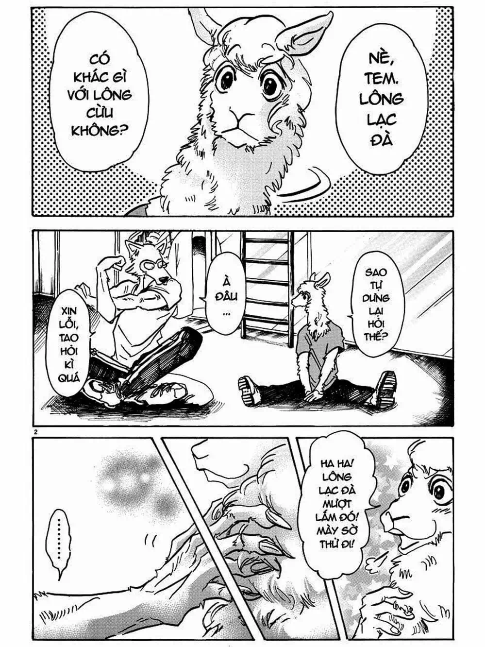 Truyện Tranh Bởi Vì Chúng Ta Đều Là Những Ngôi Sao - Beastars trang 10