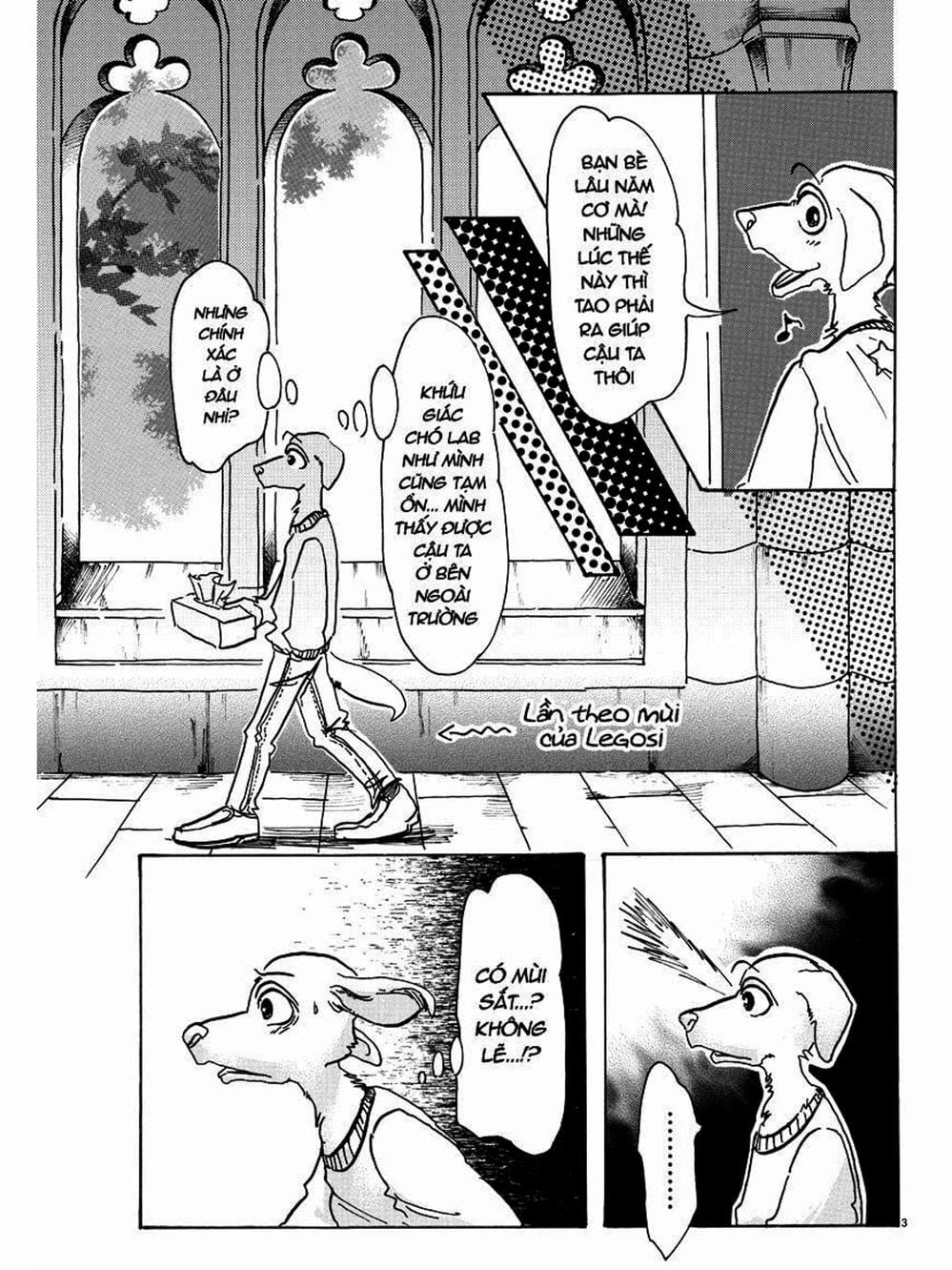 Truyện Tranh Bởi Vì Chúng Ta Đều Là Những Ngôi Sao - Beastars trang 10