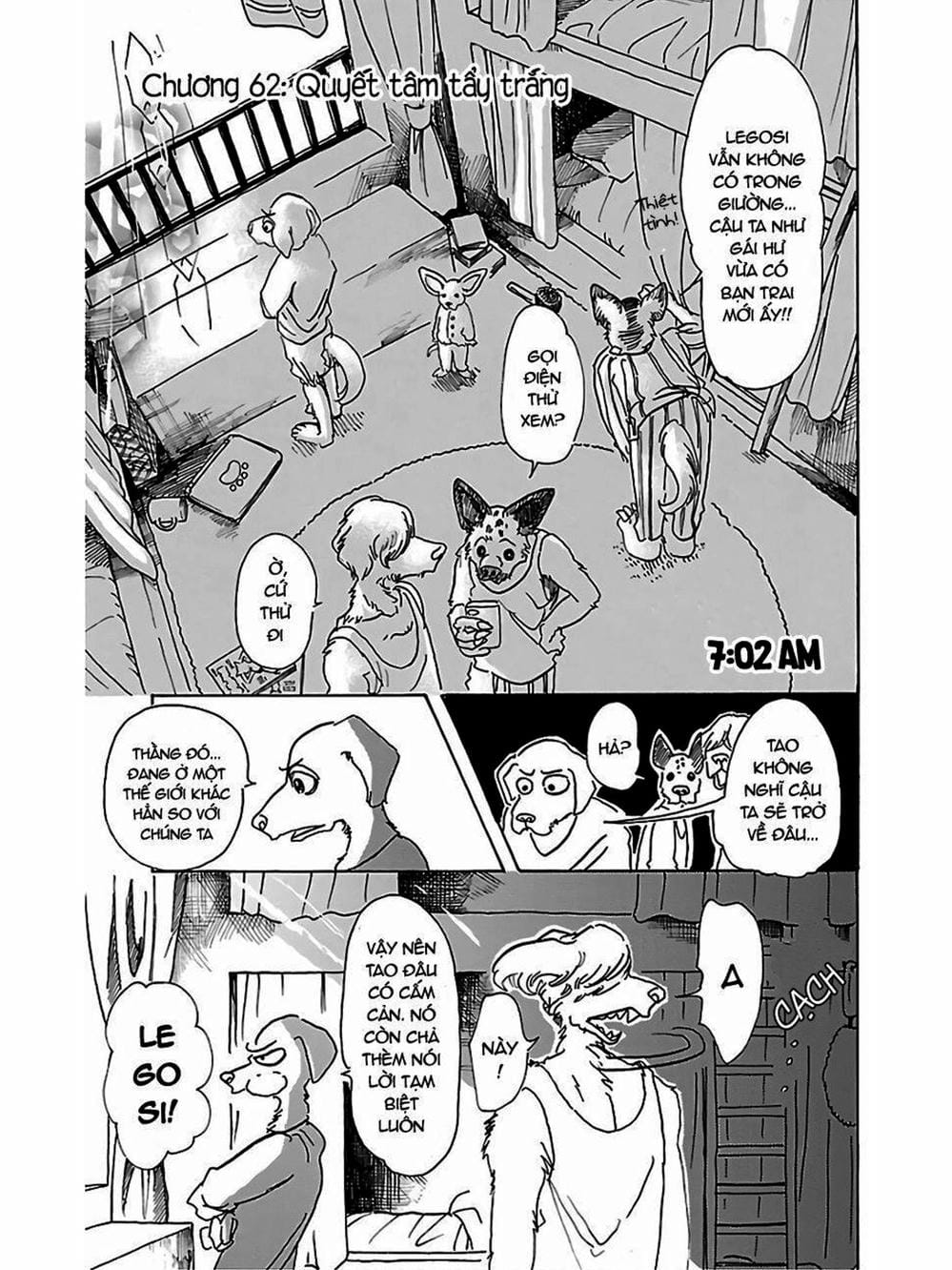 Truyện Tranh Bởi Vì Chúng Ta Đều Là Những Ngôi Sao - Beastars trang 10