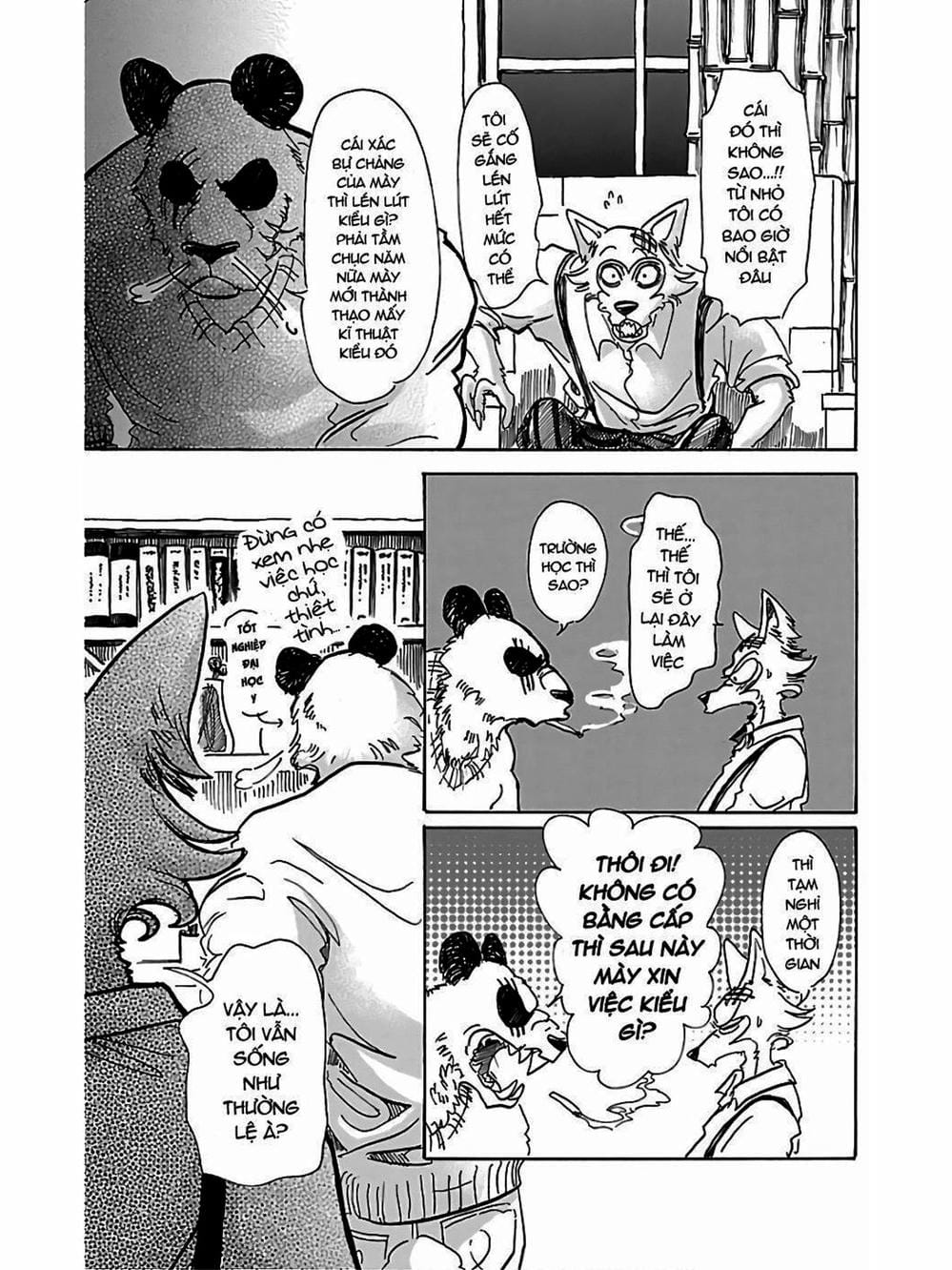 Truyện Tranh Bởi Vì Chúng Ta Đều Là Những Ngôi Sao - Beastars trang 10