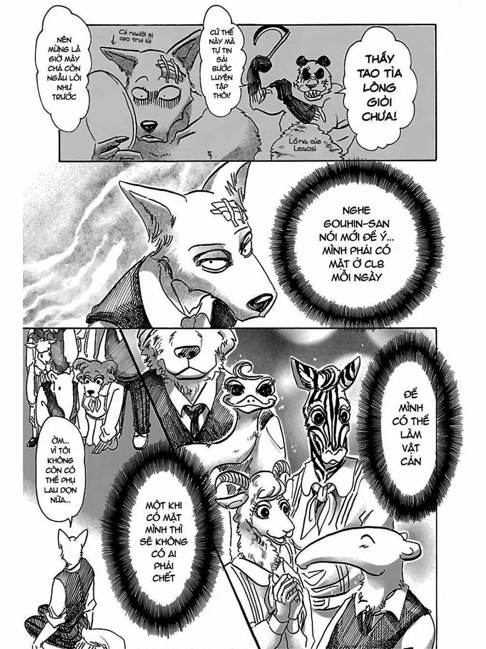 Truyện Tranh Bởi Vì Chúng Ta Đều Là Những Ngôi Sao - Beastars trang 10