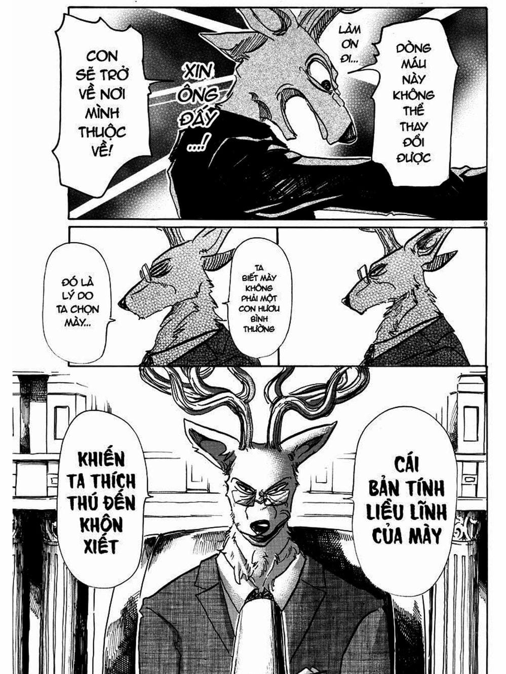 Truyện Tranh Bởi Vì Chúng Ta Đều Là Những Ngôi Sao - Beastars trang 10