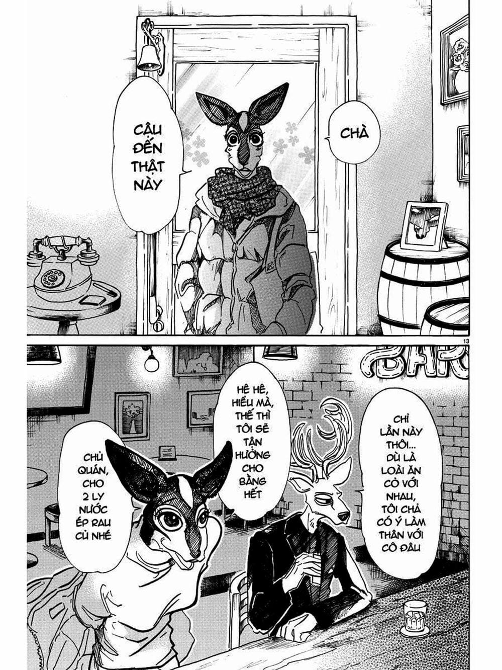 Truyện Tranh Bởi Vì Chúng Ta Đều Là Những Ngôi Sao - Beastars trang 10
