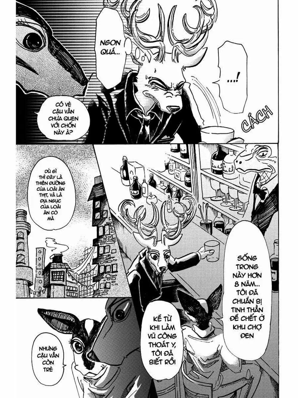 Truyện Tranh Bởi Vì Chúng Ta Đều Là Những Ngôi Sao - Beastars trang 10