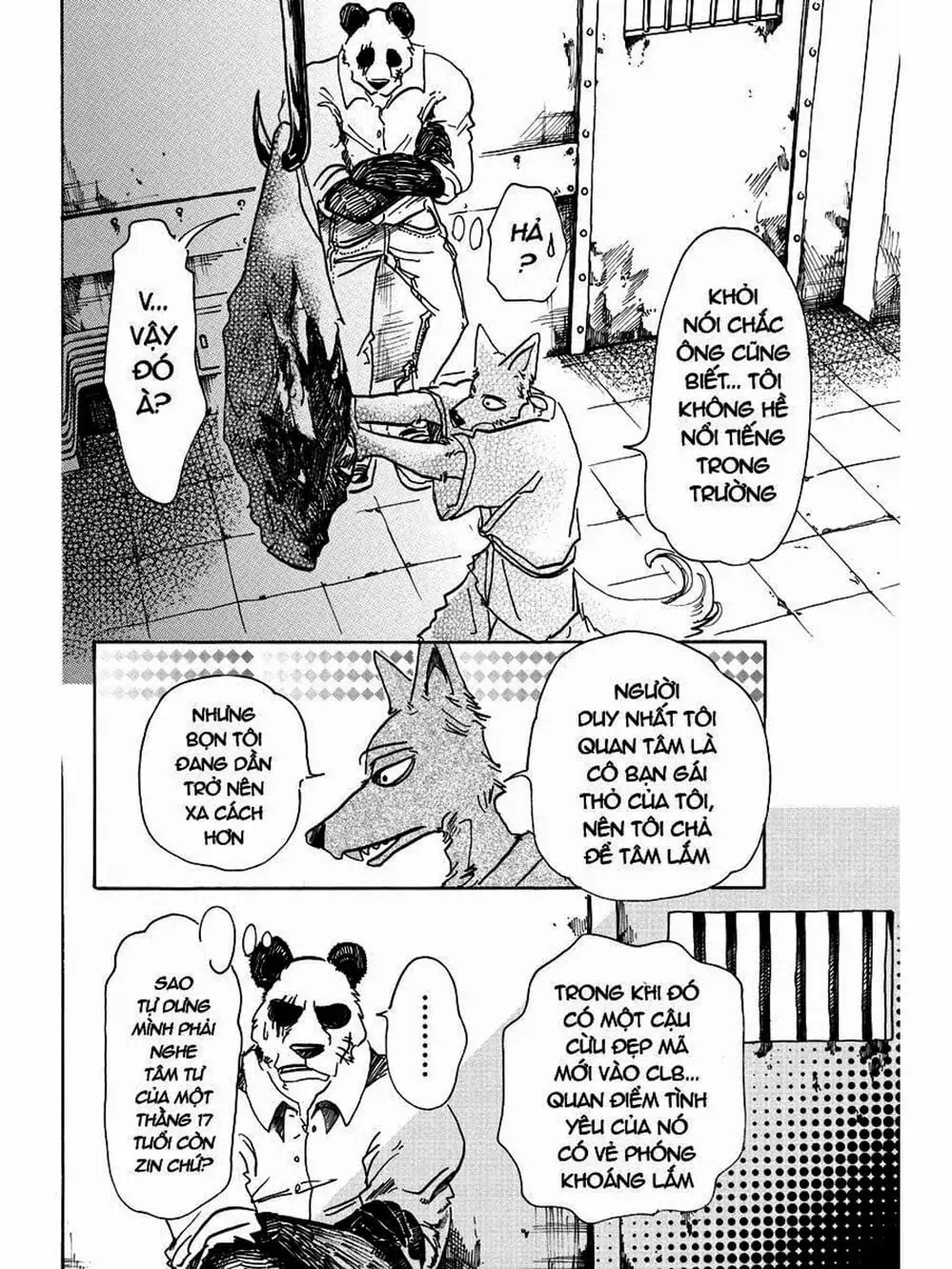 Truyện Tranh Bởi Vì Chúng Ta Đều Là Những Ngôi Sao - Beastars trang 10