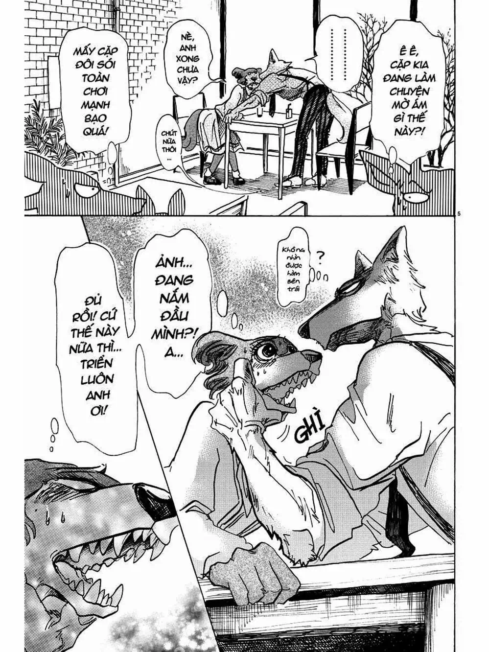 Truyện Tranh Bởi Vì Chúng Ta Đều Là Những Ngôi Sao - Beastars trang 10