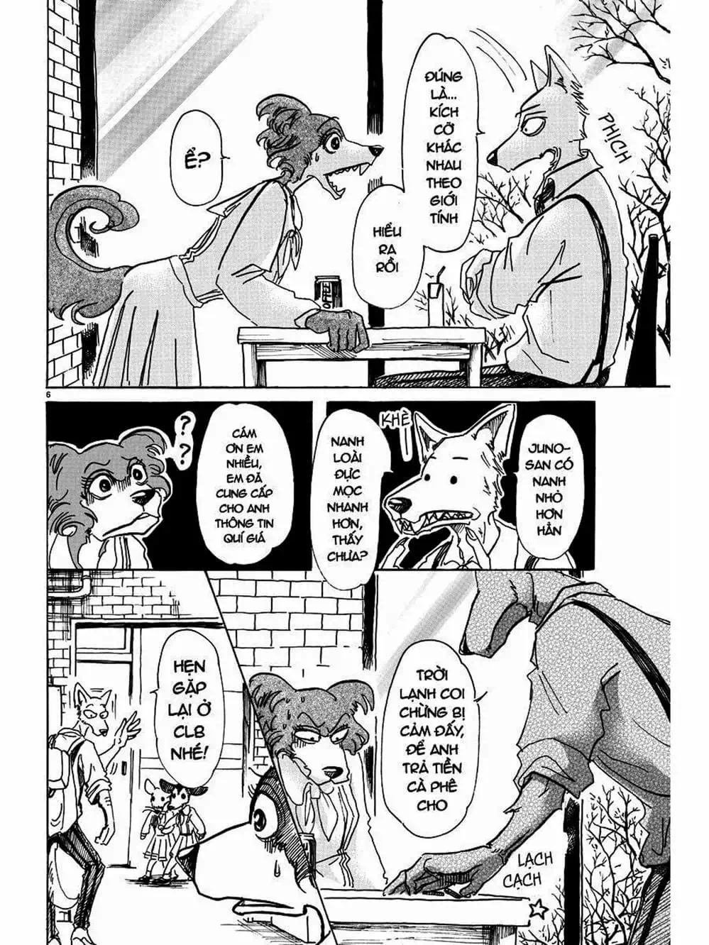 Truyện Tranh Bởi Vì Chúng Ta Đều Là Những Ngôi Sao - Beastars trang 10