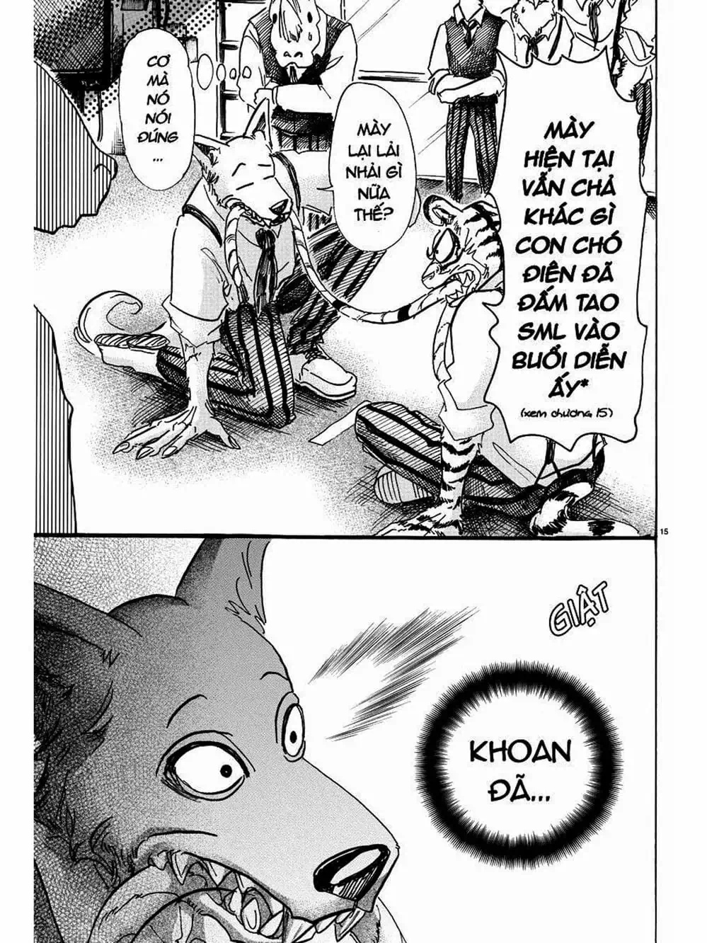 Truyện Tranh Bởi Vì Chúng Ta Đều Là Những Ngôi Sao - Beastars trang 10