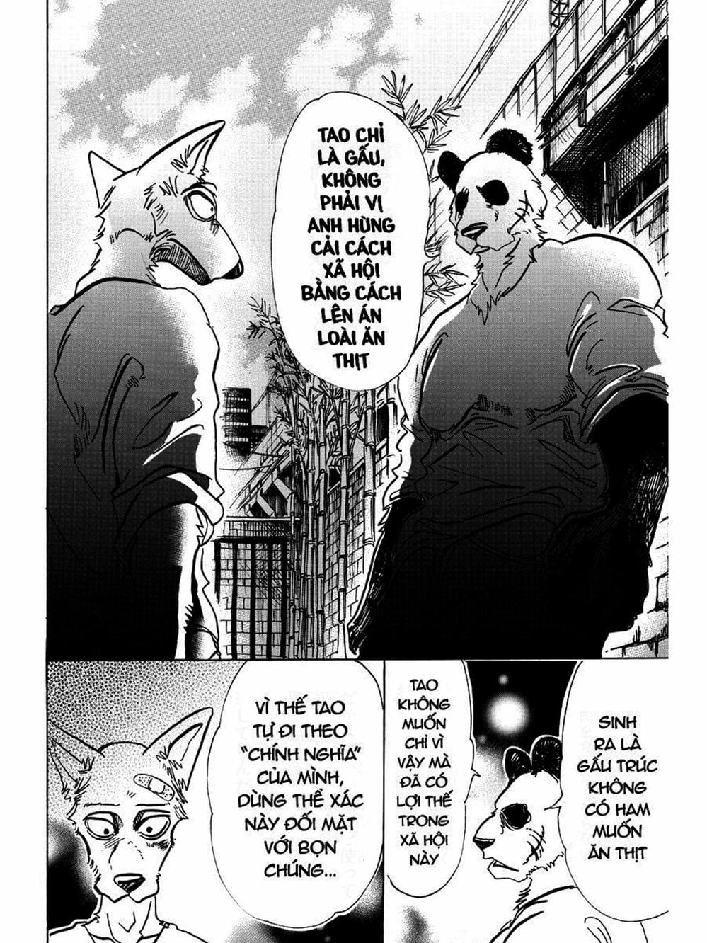 Truyện Tranh Bởi Vì Chúng Ta Đều Là Những Ngôi Sao - Beastars trang 10