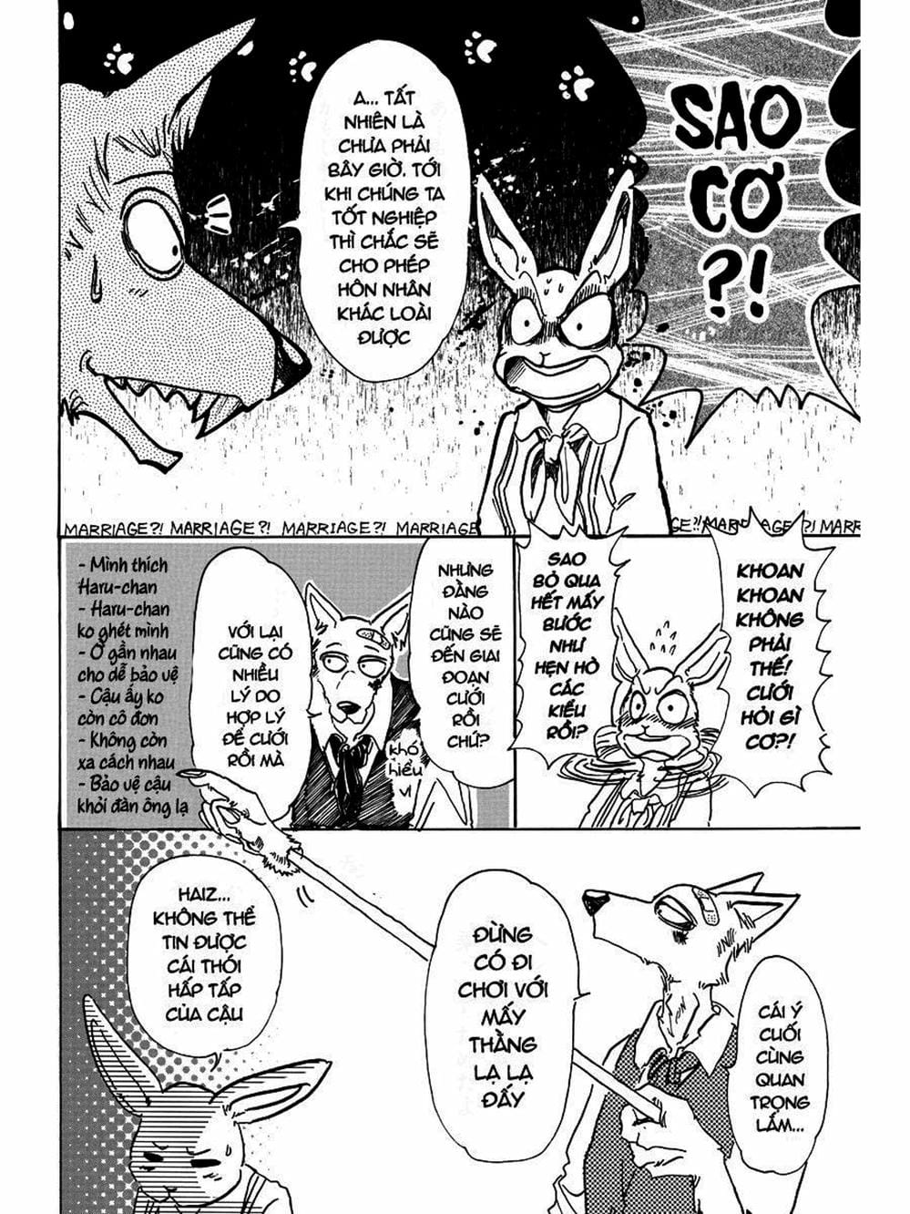 Truyện Tranh Bởi Vì Chúng Ta Đều Là Những Ngôi Sao - Beastars trang 10