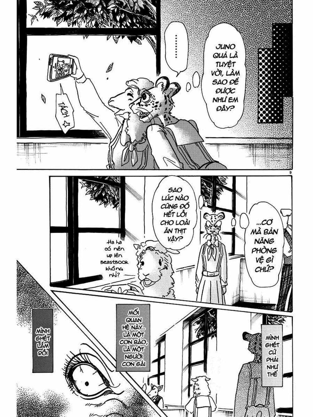 Truyện Tranh Bởi Vì Chúng Ta Đều Là Những Ngôi Sao - Beastars trang 10