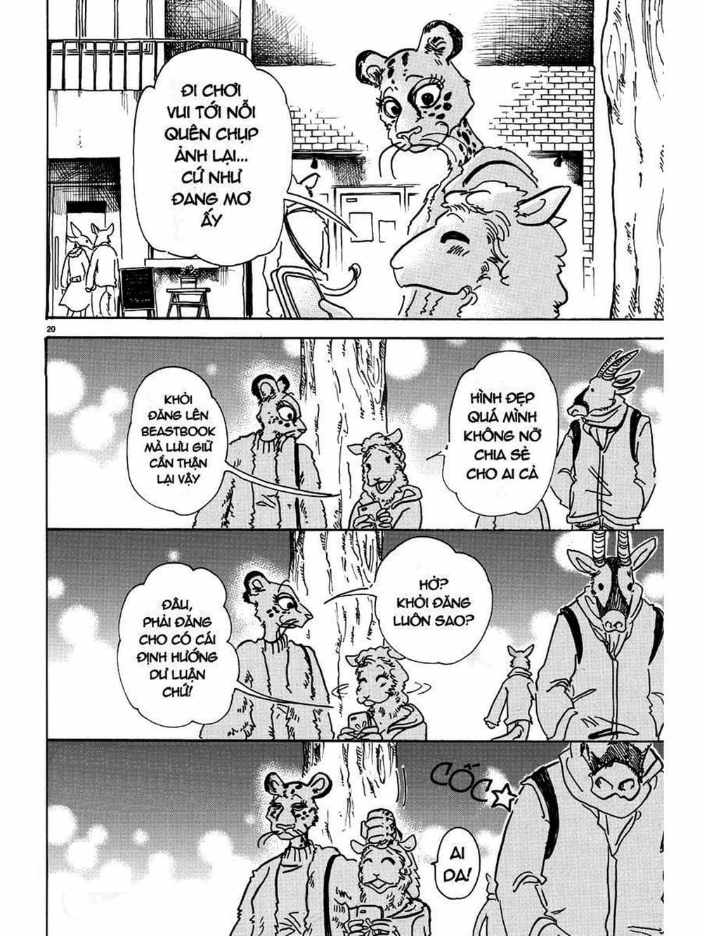 Truyện Tranh Bởi Vì Chúng Ta Đều Là Những Ngôi Sao - Beastars trang 10