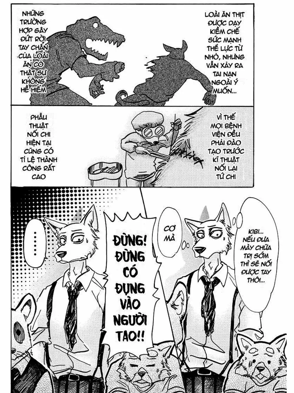 Truyện Tranh Bởi Vì Chúng Ta Đều Là Những Ngôi Sao - Beastars trang 10