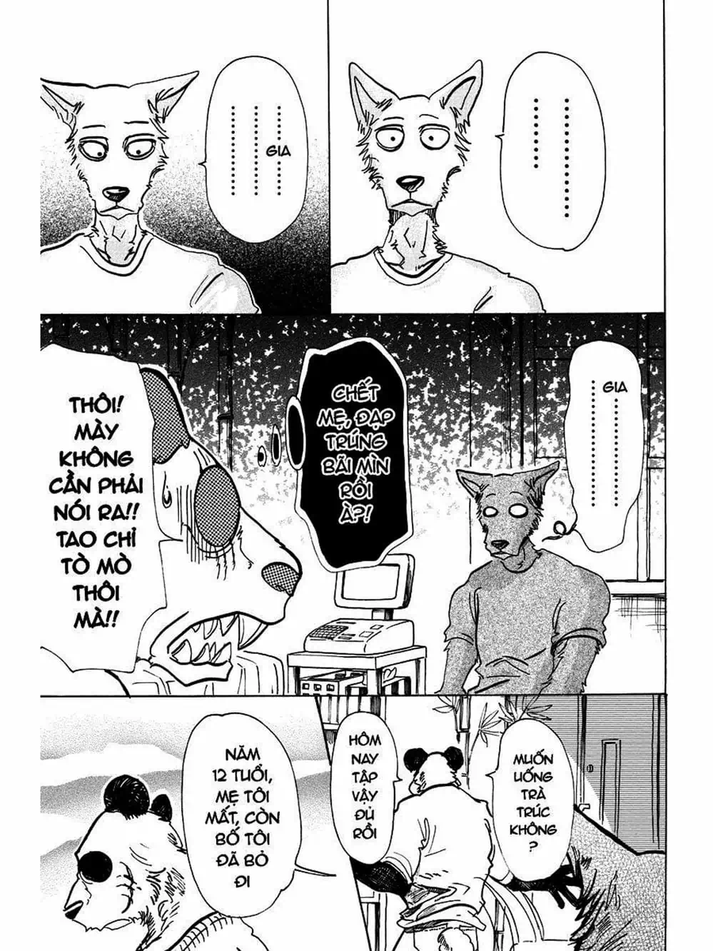 Truyện Tranh Bởi Vì Chúng Ta Đều Là Những Ngôi Sao - Beastars trang 10