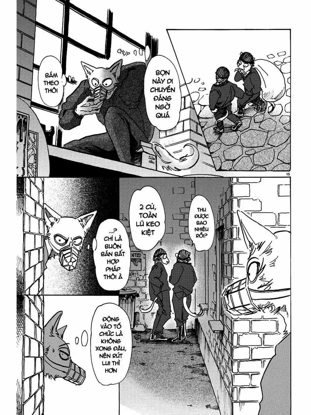 Truyện Tranh Bởi Vì Chúng Ta Đều Là Những Ngôi Sao - Beastars trang 10