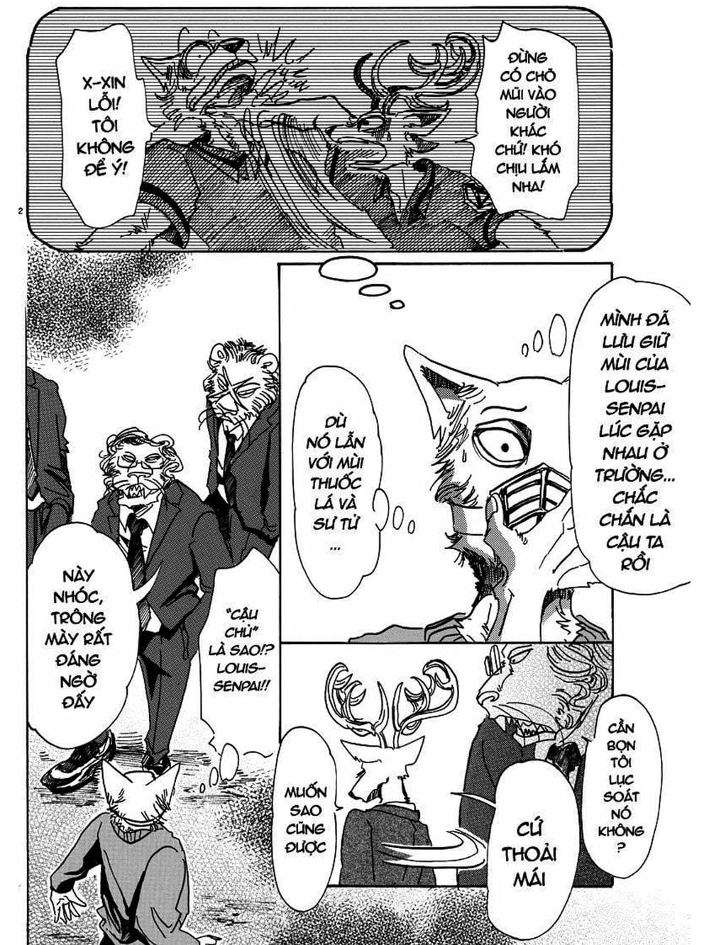 Truyện Tranh Bởi Vì Chúng Ta Đều Là Những Ngôi Sao - Beastars trang 10