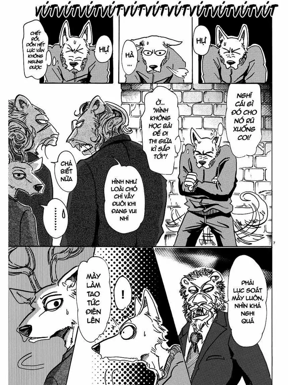 Truyện Tranh Bởi Vì Chúng Ta Đều Là Những Ngôi Sao - Beastars trang 10
