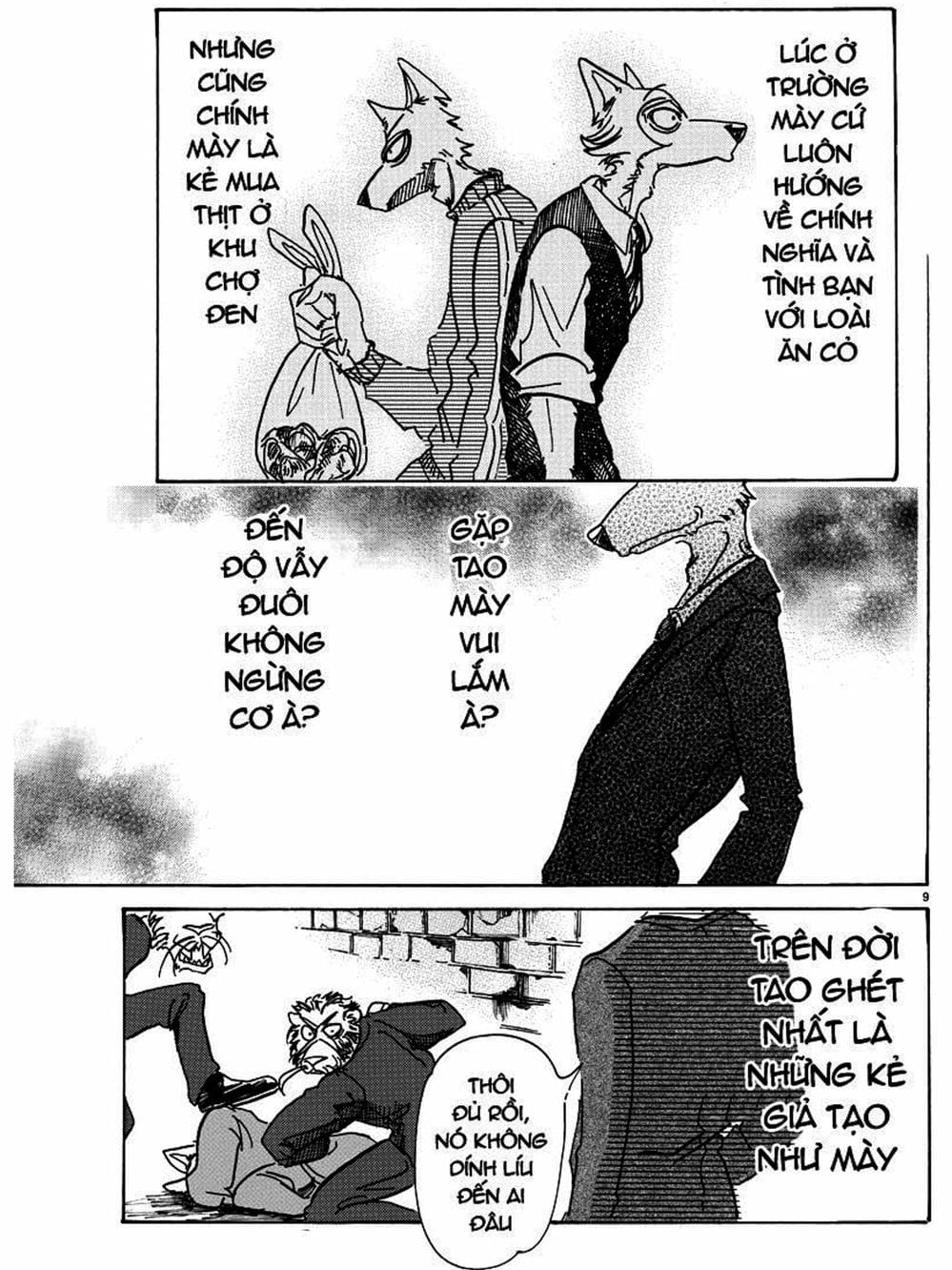Truyện Tranh Bởi Vì Chúng Ta Đều Là Những Ngôi Sao - Beastars trang 10