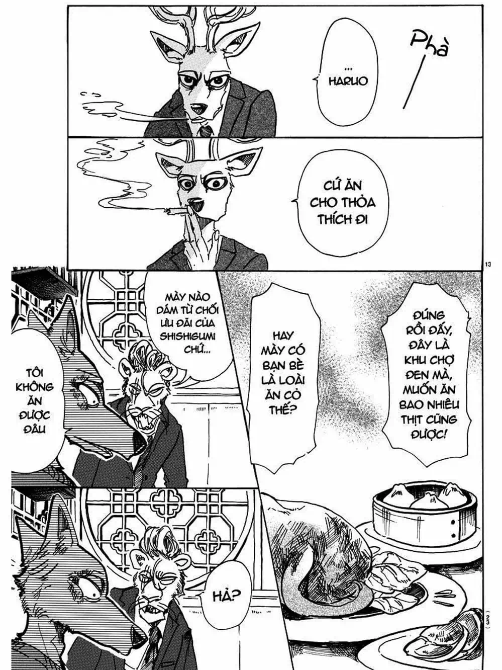 Truyện Tranh Bởi Vì Chúng Ta Đều Là Những Ngôi Sao - Beastars trang 10