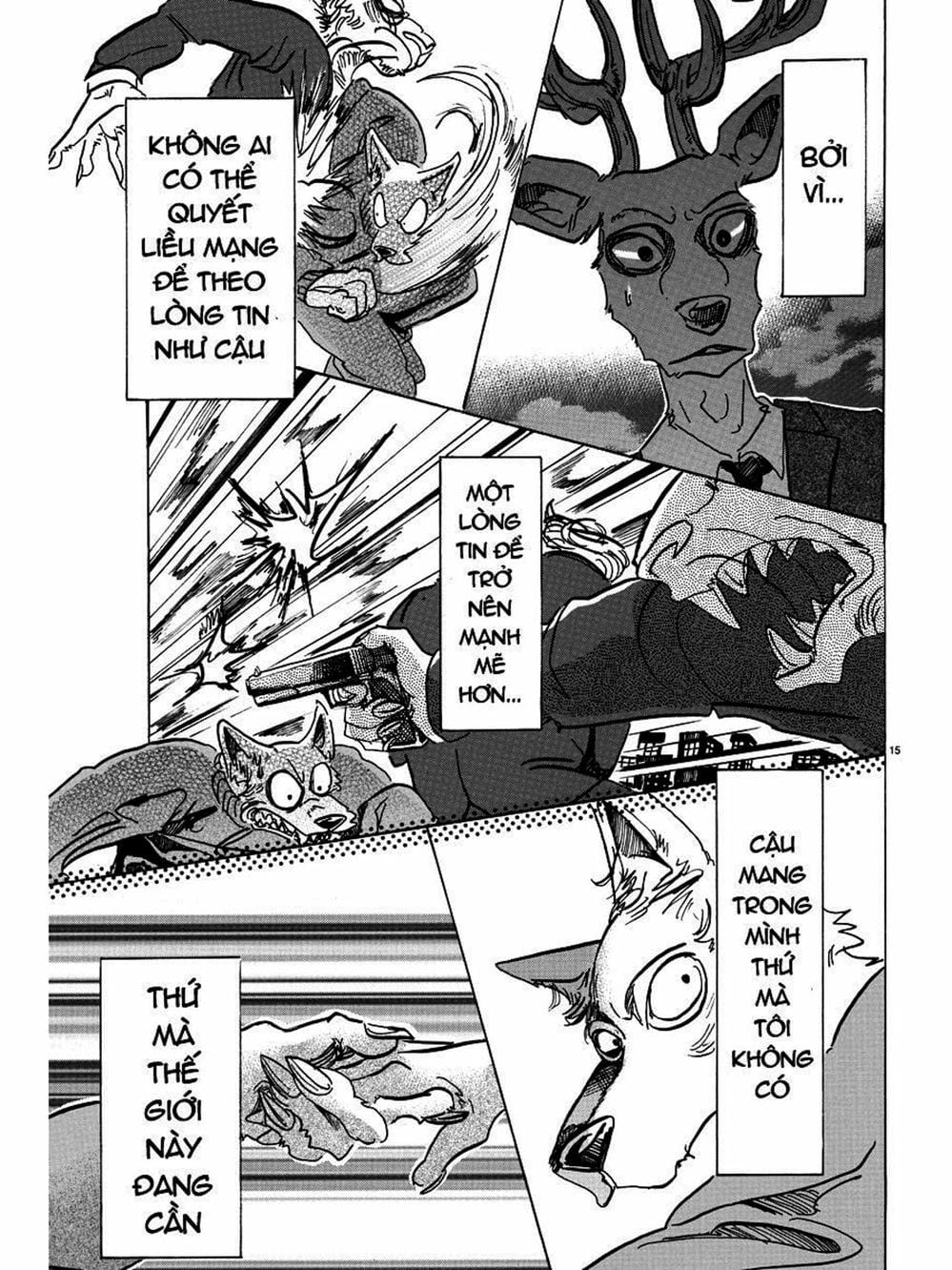 Truyện Tranh Bởi Vì Chúng Ta Đều Là Những Ngôi Sao - Beastars trang 10