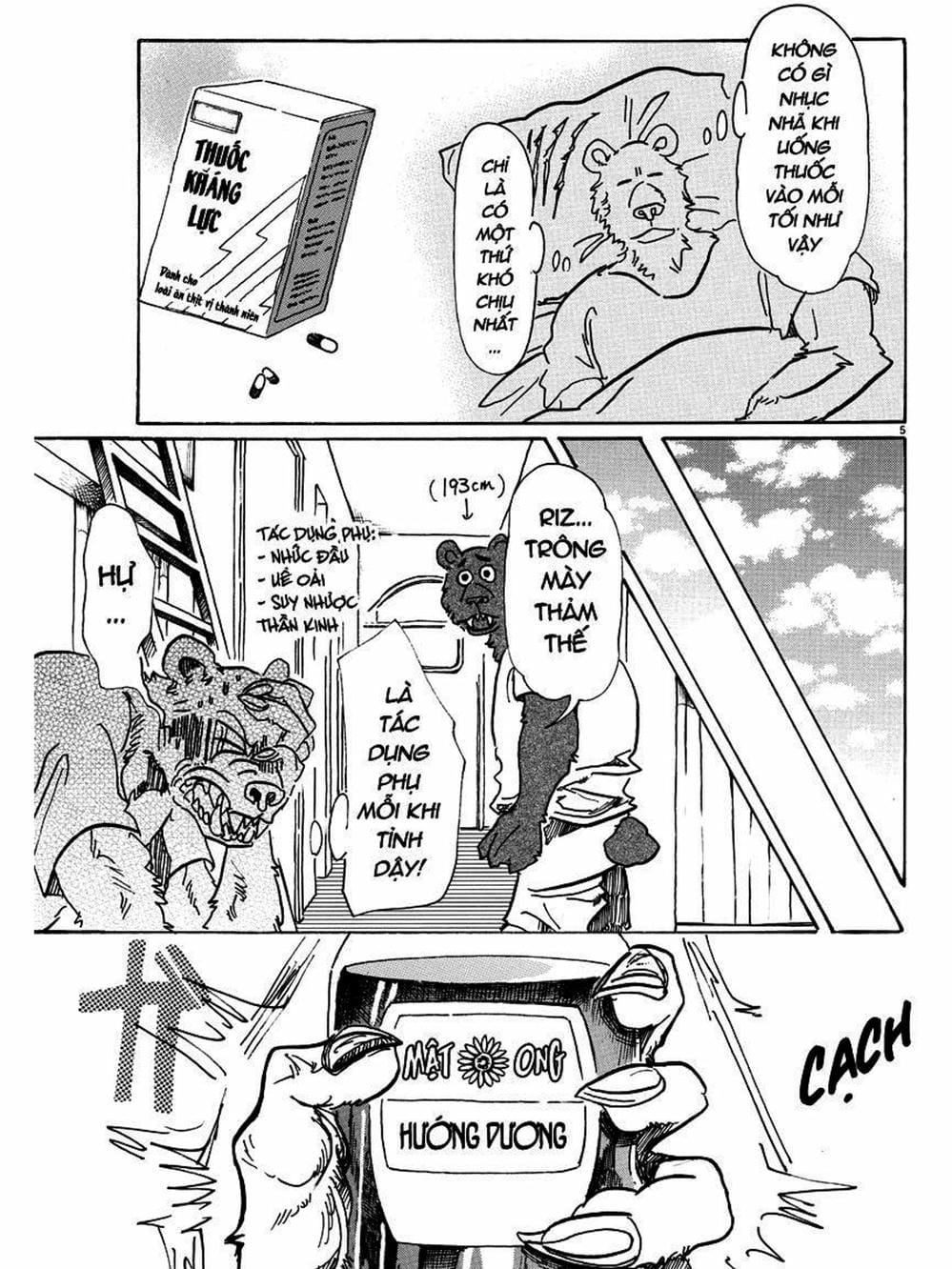 Truyện Tranh Bởi Vì Chúng Ta Đều Là Những Ngôi Sao - Beastars trang 10