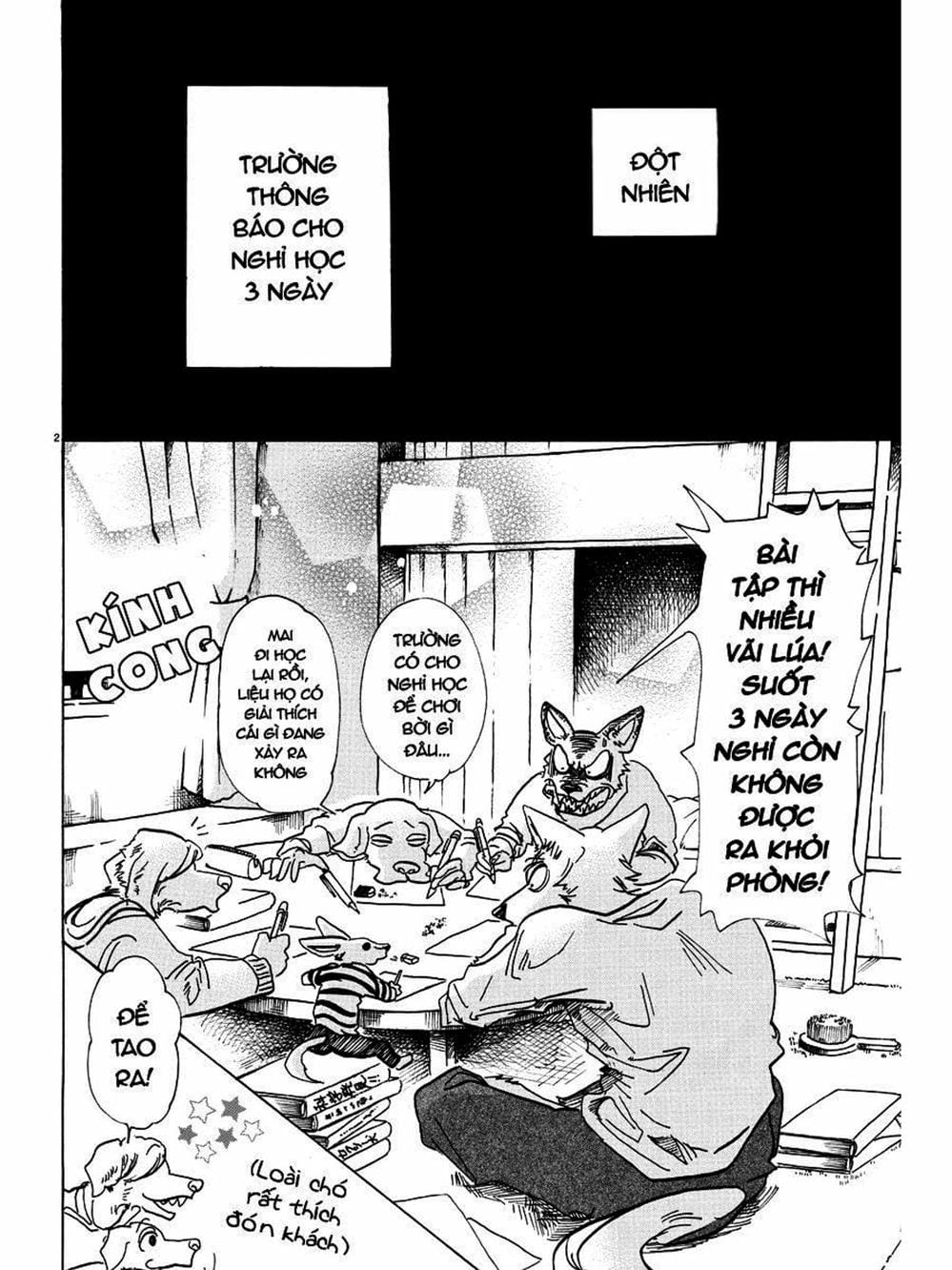 Truyện Tranh Bởi Vì Chúng Ta Đều Là Những Ngôi Sao - Beastars trang 10
