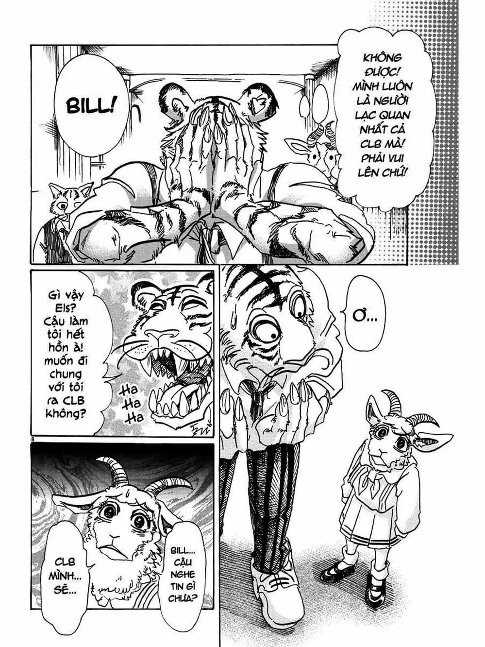 Truyện Tranh Bởi Vì Chúng Ta Đều Là Những Ngôi Sao - Beastars trang 10