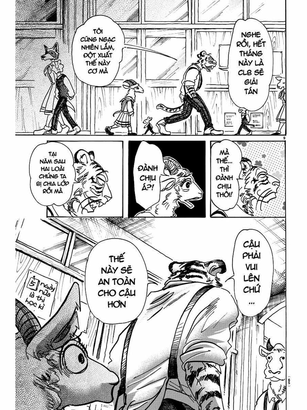 Truyện Tranh Bởi Vì Chúng Ta Đều Là Những Ngôi Sao - Beastars trang 10