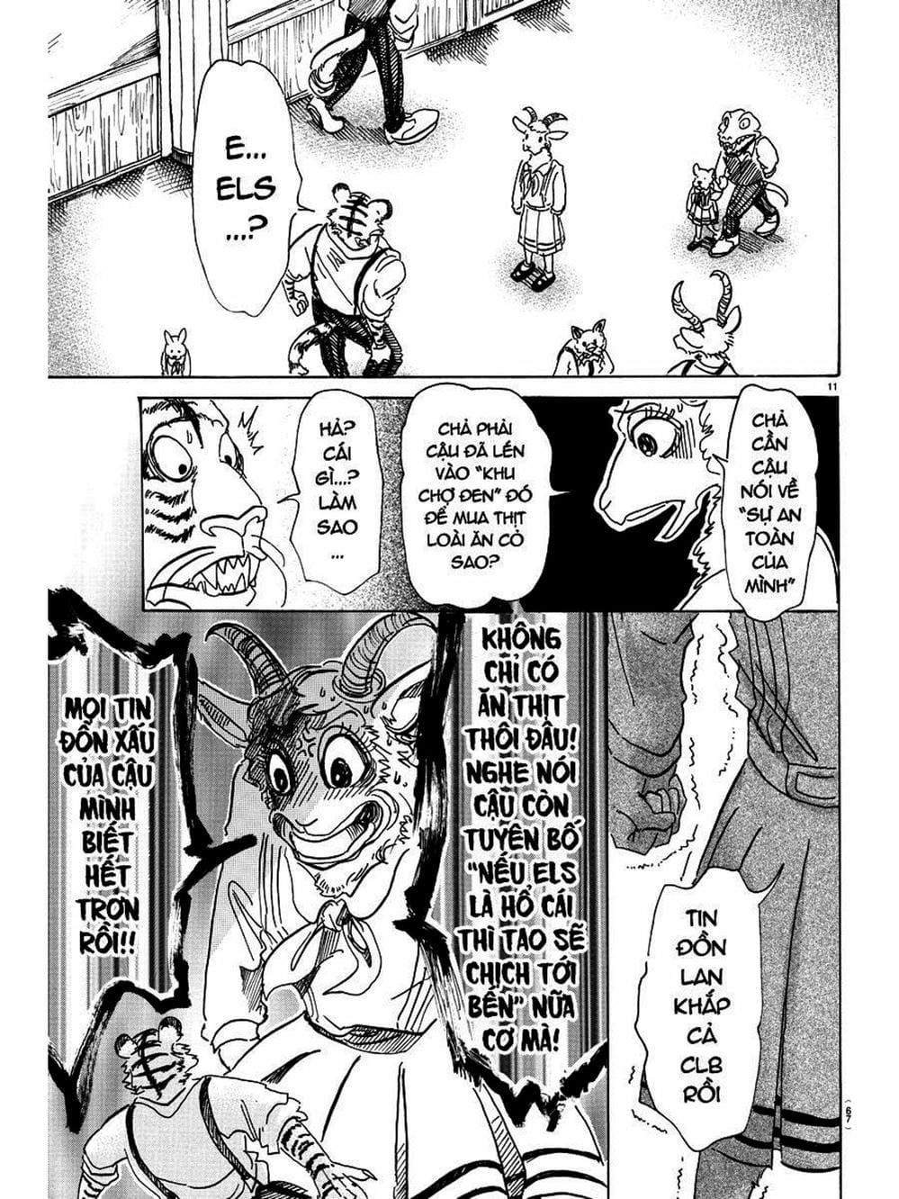 Truyện Tranh Bởi Vì Chúng Ta Đều Là Những Ngôi Sao - Beastars trang 10