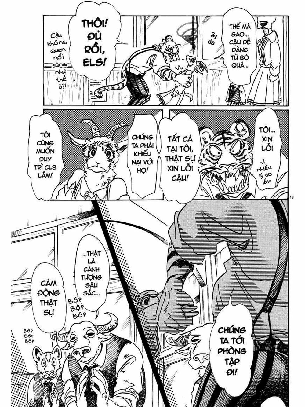 Truyện Tranh Bởi Vì Chúng Ta Đều Là Những Ngôi Sao - Beastars trang 10