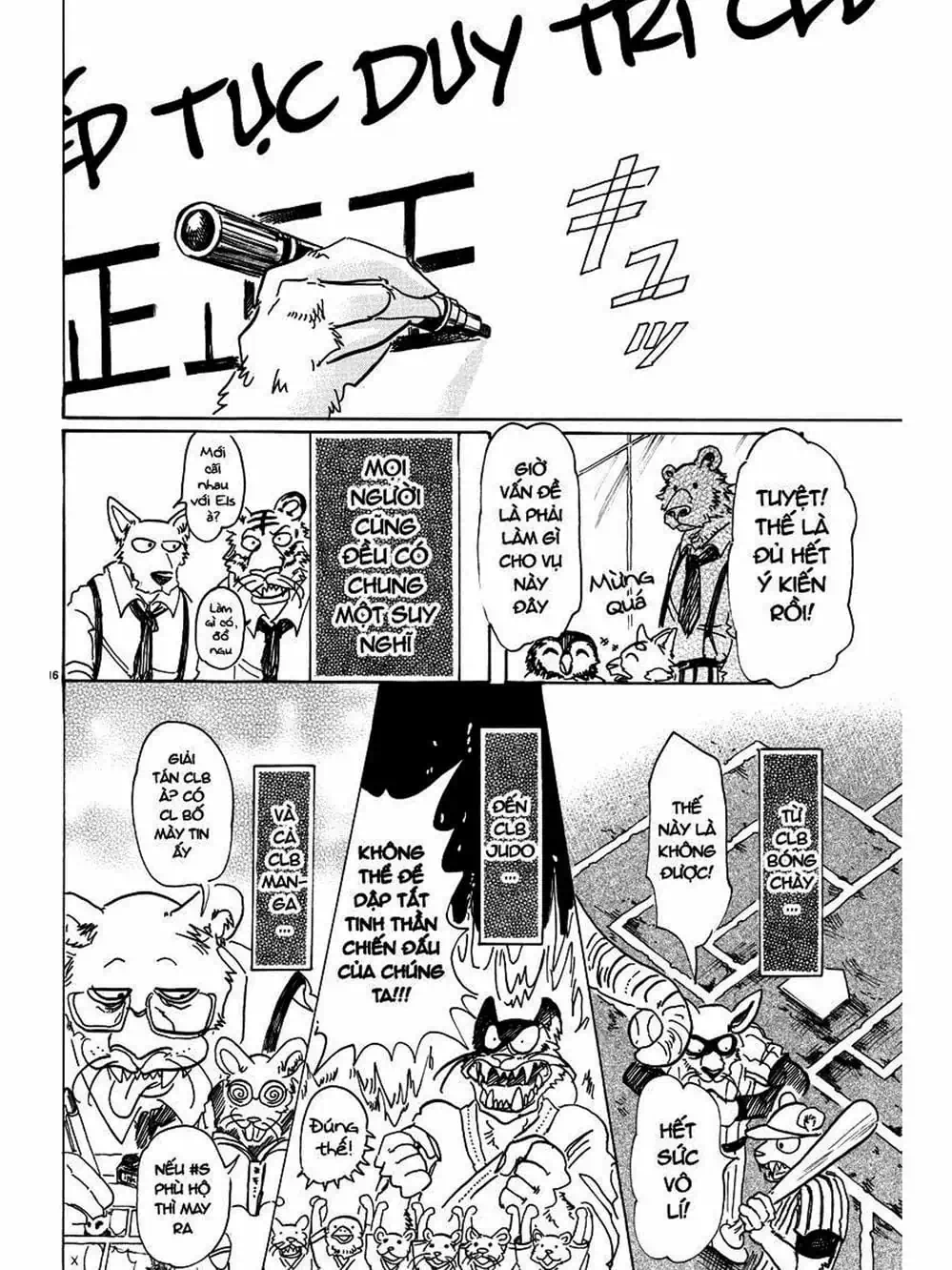 Truyện Tranh Bởi Vì Chúng Ta Đều Là Những Ngôi Sao - Beastars trang 10