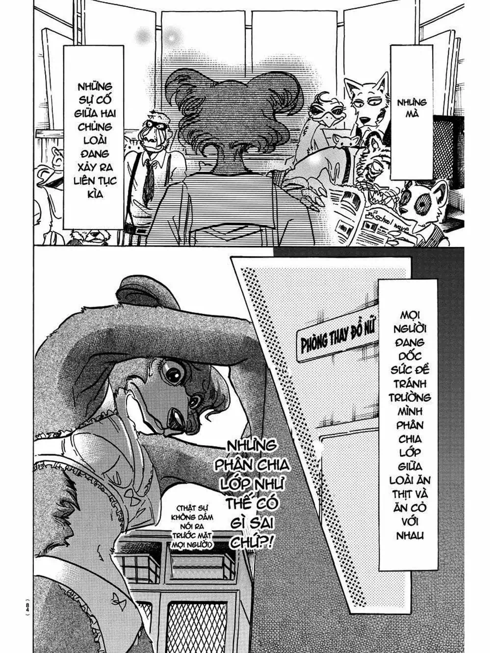 Truyện Tranh Bởi Vì Chúng Ta Đều Là Những Ngôi Sao - Beastars trang 10