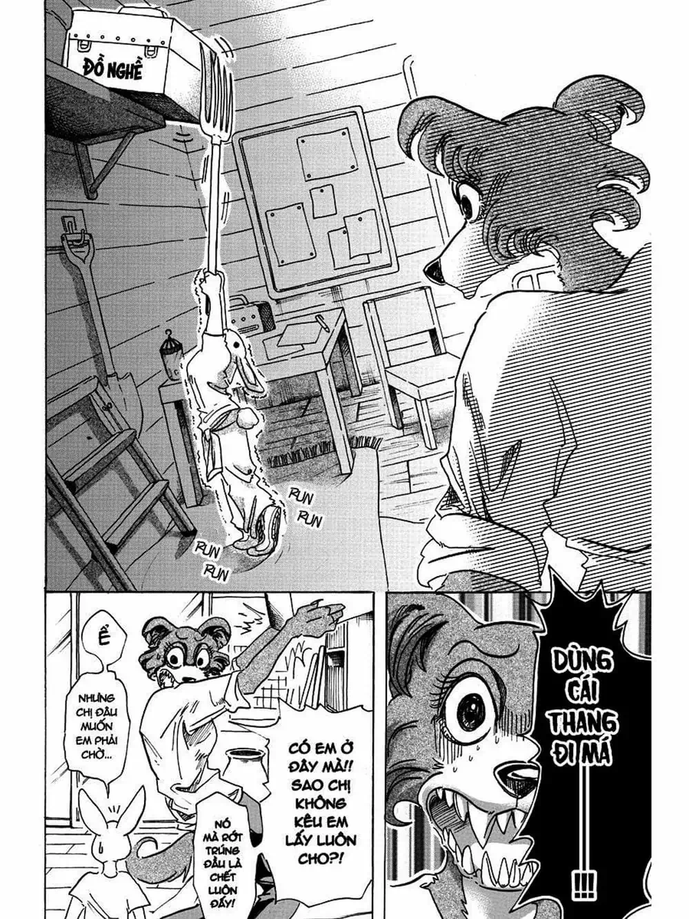 Truyện Tranh Bởi Vì Chúng Ta Đều Là Những Ngôi Sao - Beastars trang 10