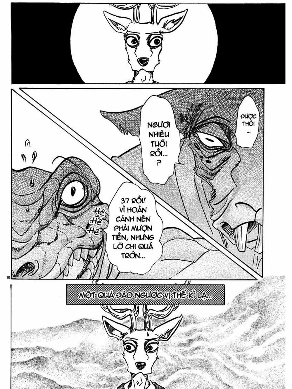 Truyện Tranh Bởi Vì Chúng Ta Đều Là Những Ngôi Sao - Beastars trang 10