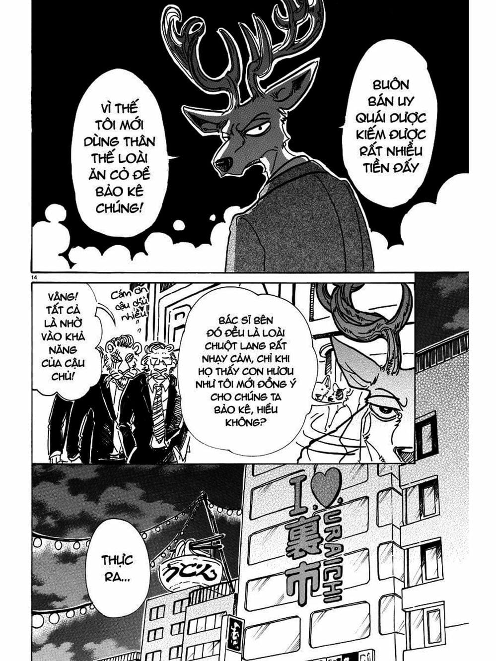 Truyện Tranh Bởi Vì Chúng Ta Đều Là Những Ngôi Sao - Beastars trang 10